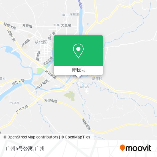 广州5号公寓地图
