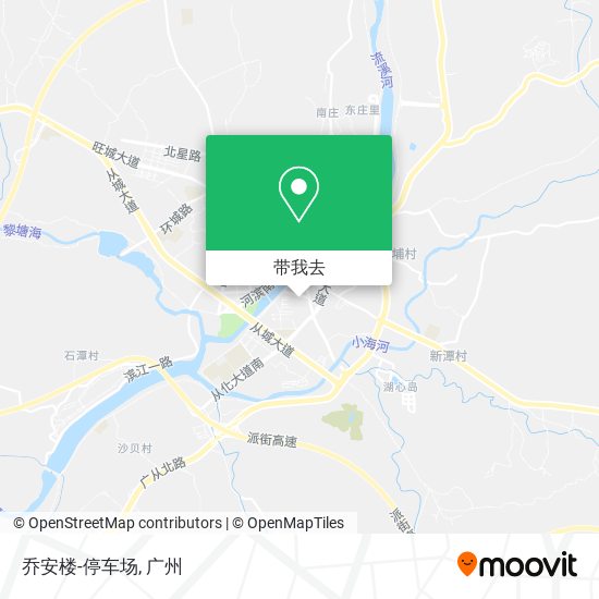 乔安楼-停车场地图