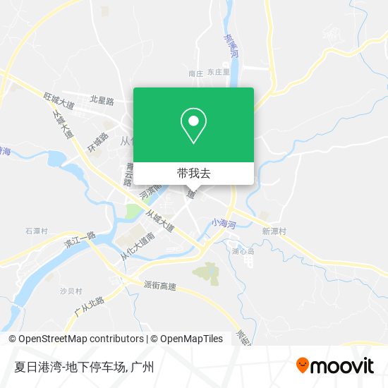夏日港湾-地下停车场地图