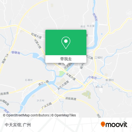 中天宾馆地图