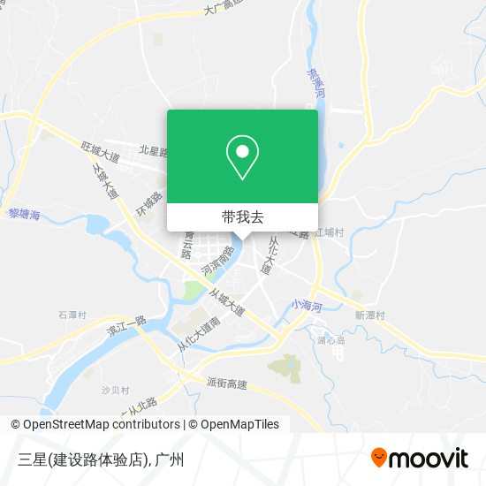 三星(建设路体验店)地图