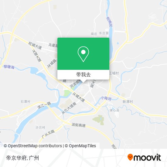 帝京华府地图