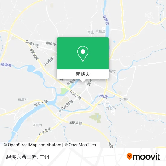 碧溪六巷三幢地图