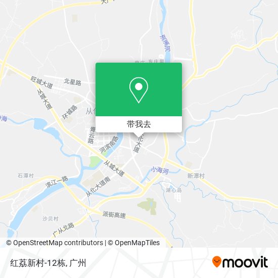 红荔新村-12栋地图
