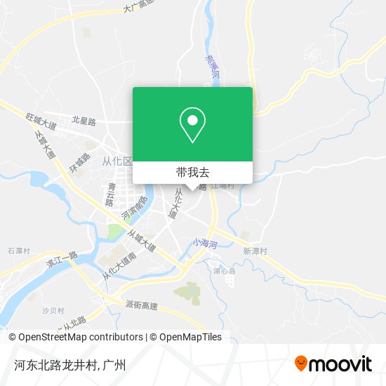 河东北路龙井村地图