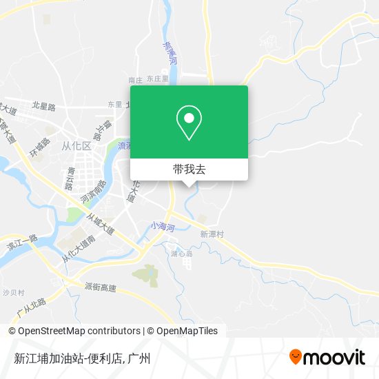 新江埔加油站-便利店地图