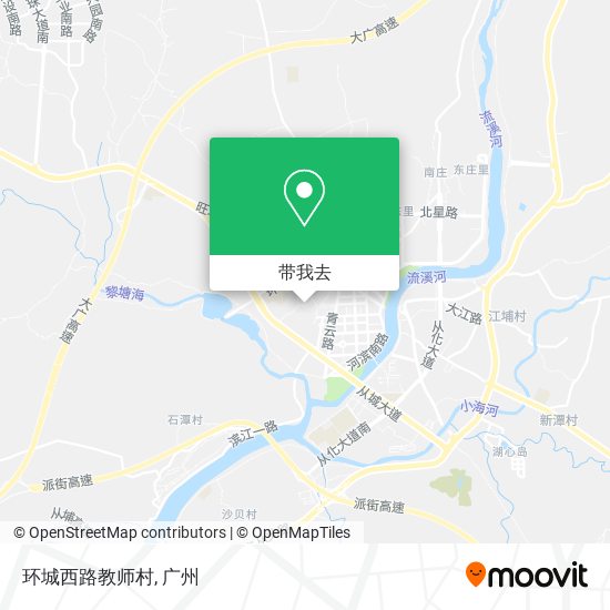 环城西路教师村地图