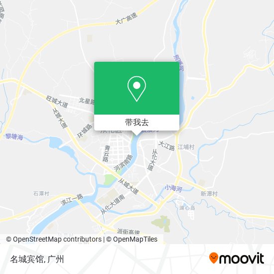 名城宾馆地图