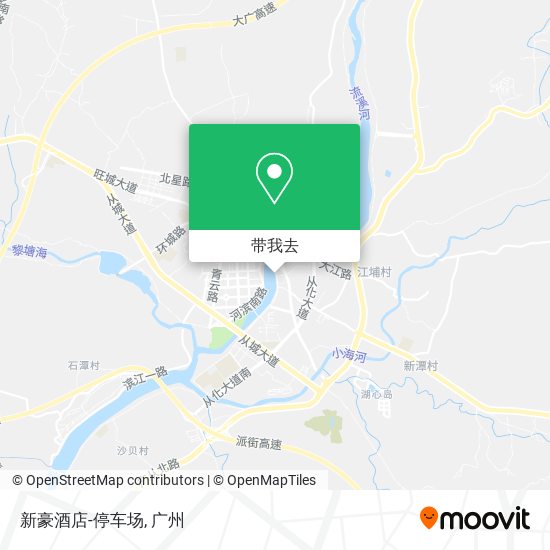 新豪酒店-停车场地图