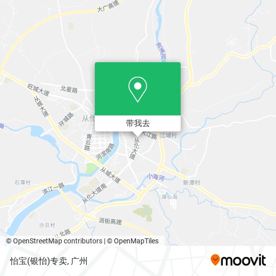 怡宝(银怡)专卖地图