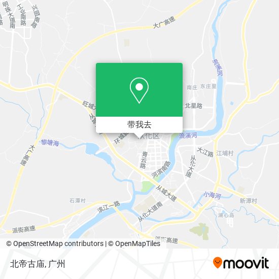 北帝古庙地图