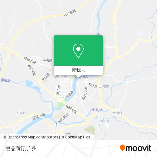 惠品商行地图