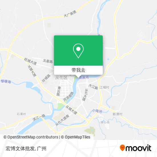 宏博文体批发地图