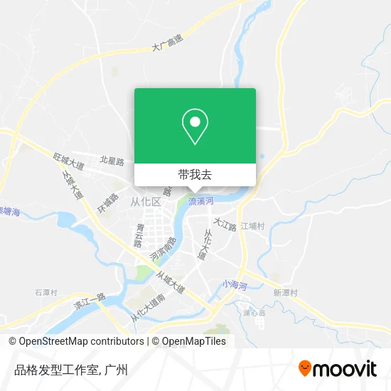 品格发型工作室地图