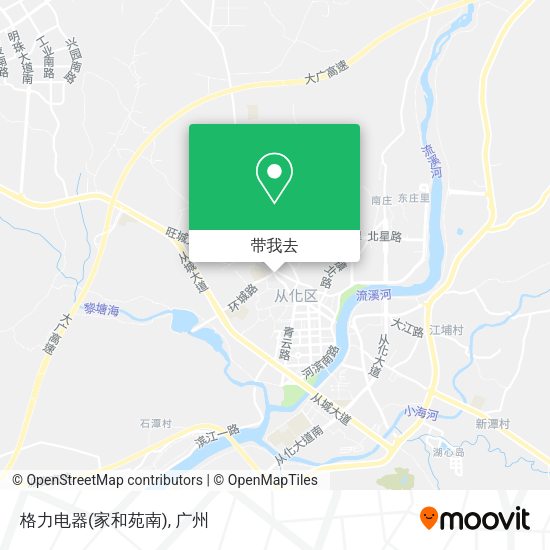 格力电器(家和苑南)地图