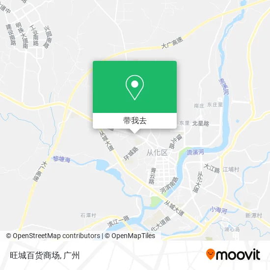 旺城百货商场地图