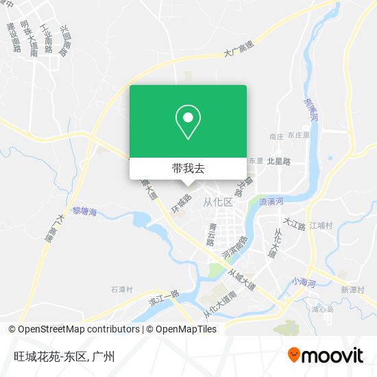 旺城花苑-东区地图