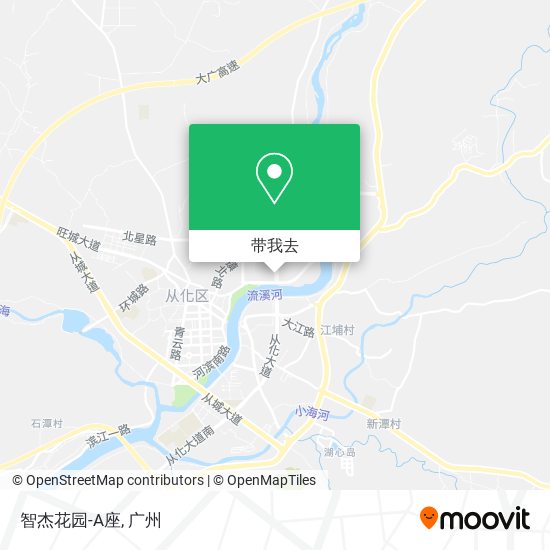 智杰花园-A座地图