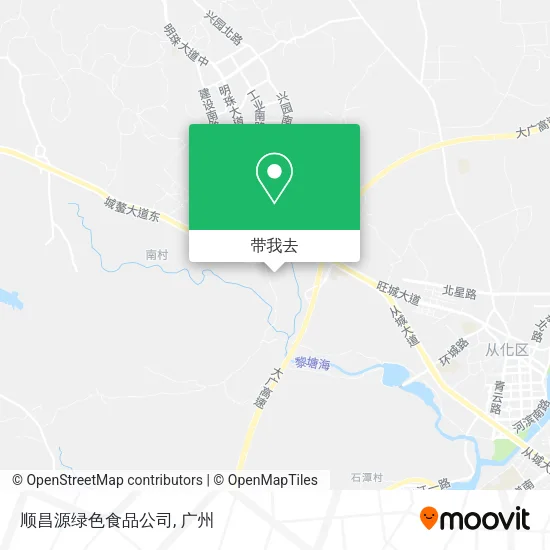 顺昌源绿色食品公司地图