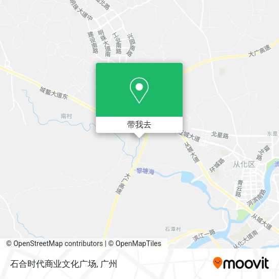 石合时代商业文化广场地图