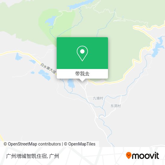 广州增城智凯住宿地图