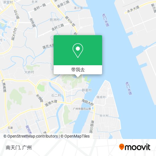 南天门地图