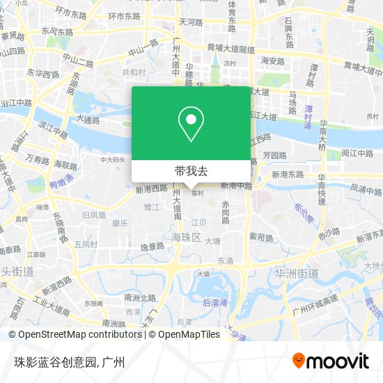 珠影蓝谷创意园地图