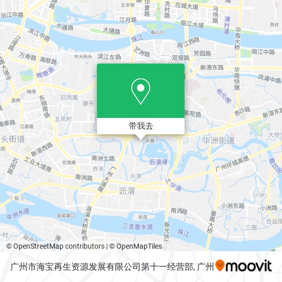 广州市海宝再生资源发展有限公司第十一经营部地图