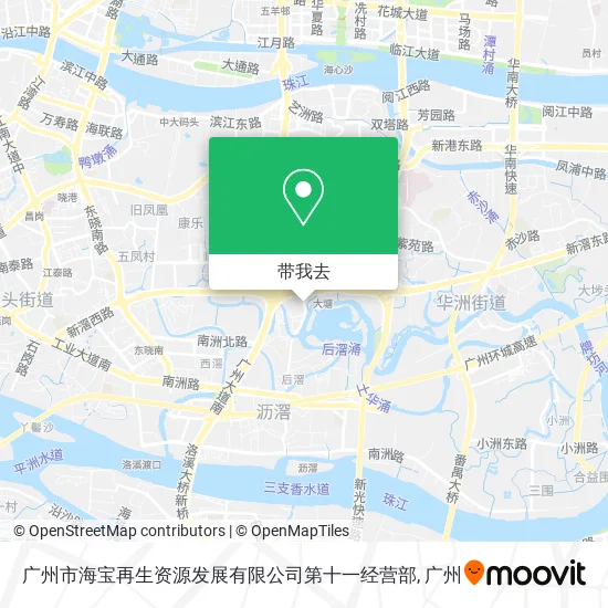广州市海宝再生资源发展有限公司第十一经营部地图