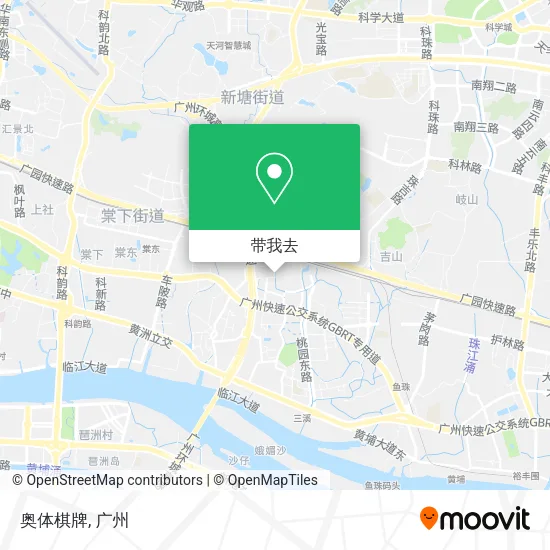 奥体棋牌地图