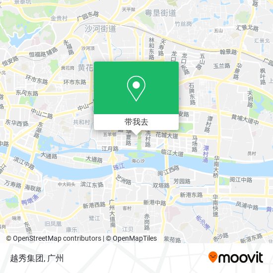 越秀集团地图
