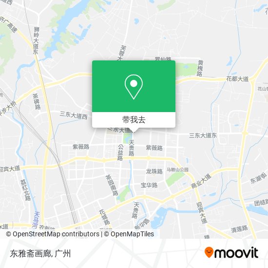 东雅斋画廊地图