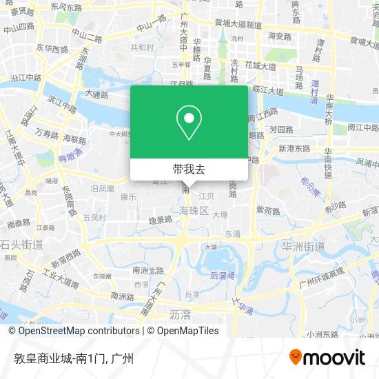 敦皇商业城-南1门地图