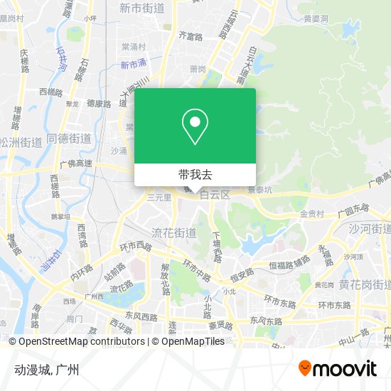 动漫城地图