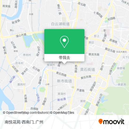 南悦花苑-西南门地图