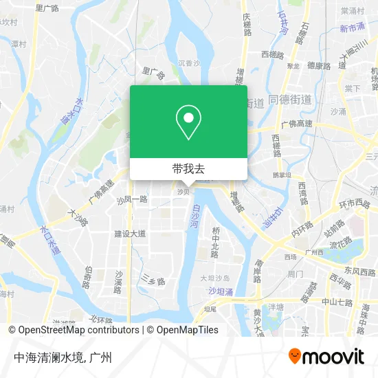 中海清澜水境地图