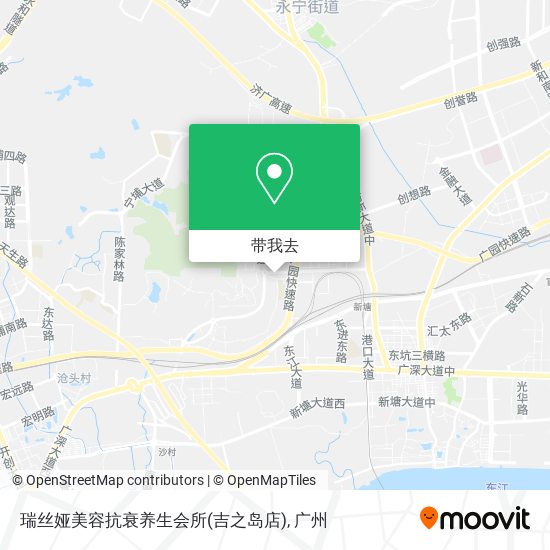 瑞丝娅美容抗衰养生会所(吉之岛店)地图