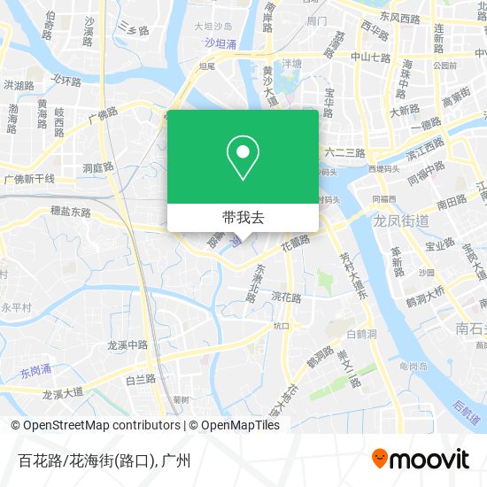 百花路/花海街(路口)地图