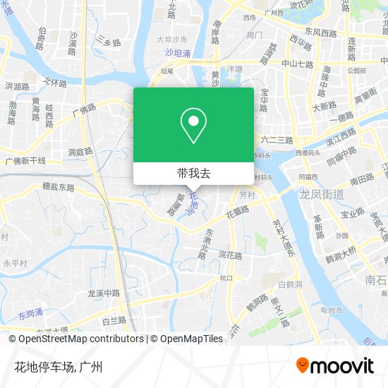 花地停车场地图