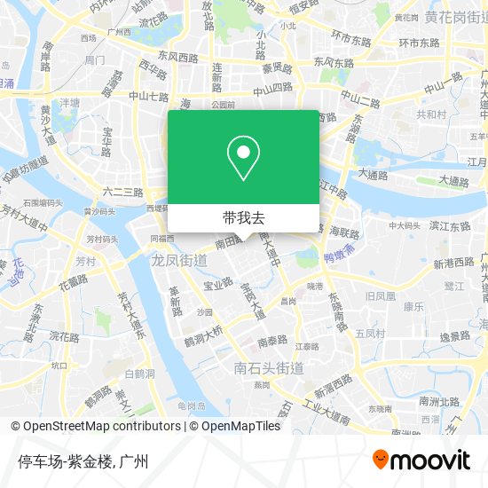 停车场-紫金楼地图