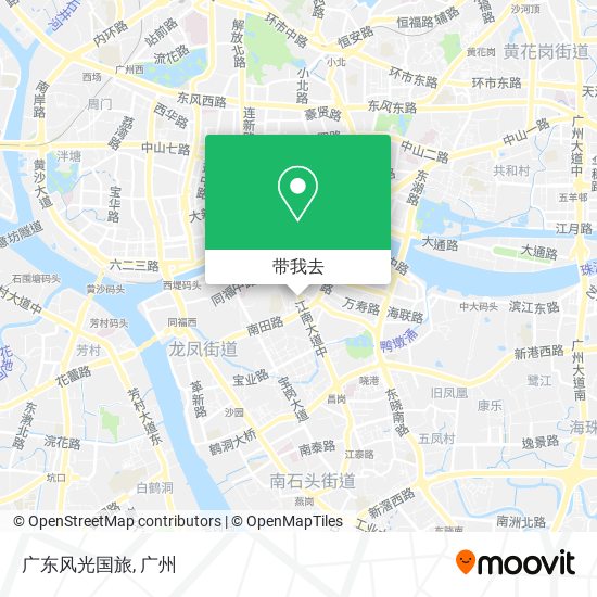 广东风光国旅地图