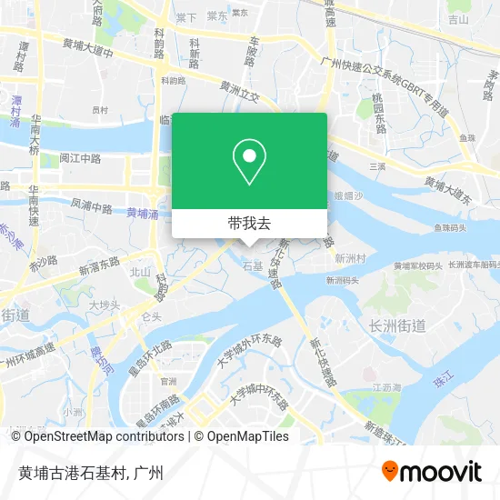 黄埔古港石基村地图