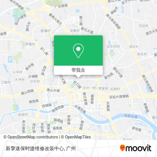 新擎速保时捷维修改装中心地图