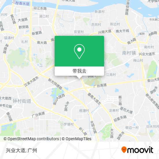 兴业大道地图