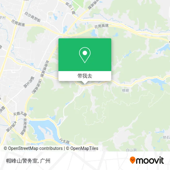 帽峰山警务室地图
