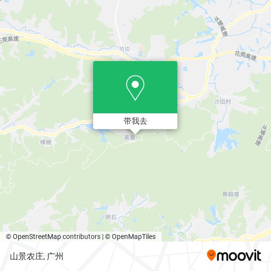 山景农庄地图