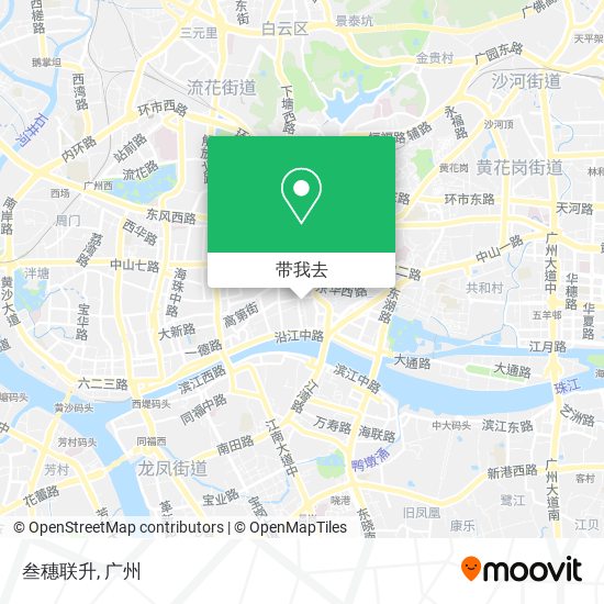 叁穗联升地图