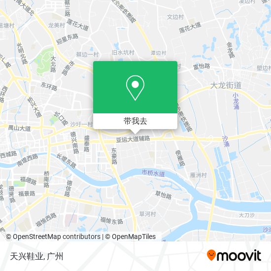 天兴鞋业地图