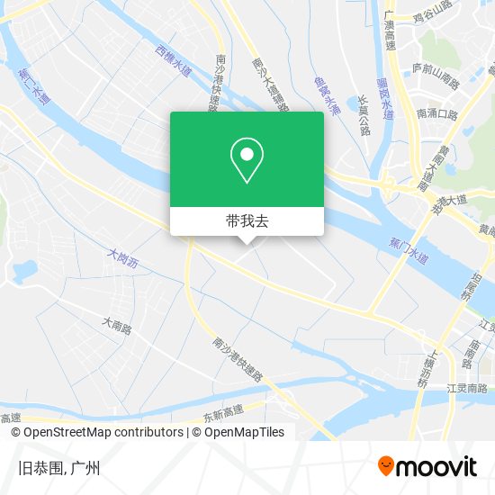 旧恭围地图