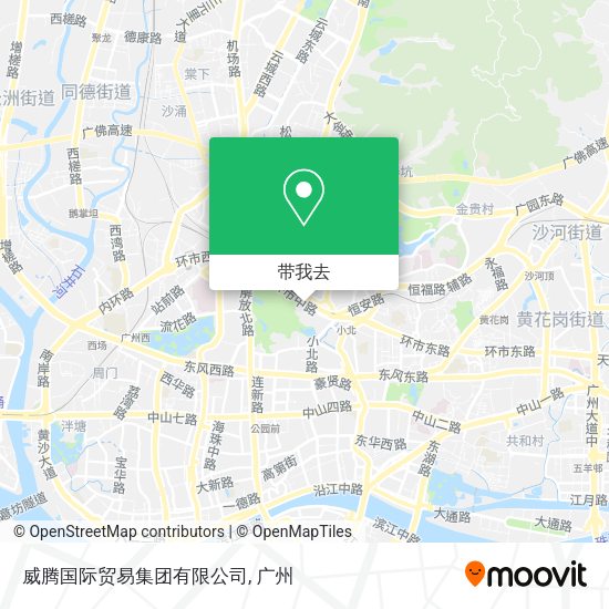 威腾国际贸易集团有限公司地图